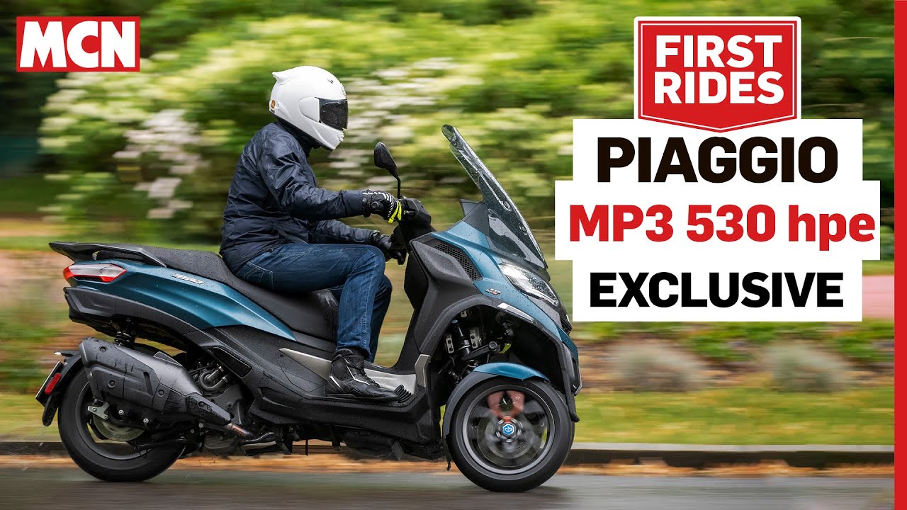 2022 PIAGGIO MP3 530 Hpe Exclusive Review | MCN - YouTube