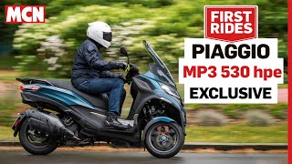 2022 PIAGGIO MP3 530 hpe Exclusive Review | MCN