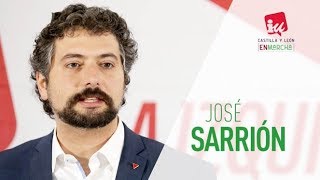 Entrevista a José Sarrión, candidato de Castilla y León en Marcha a presidir la Junta