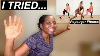 Trying Popsugar Fitness 25 Minutes Hip Hop Tabata Workout