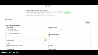 Using EbscoHost to find and send articles