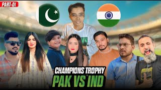 Pakistan Vs India | Champions Trophy 2025 | With OwaisJeeva Part1