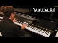 yamaha u3 upright piano demo