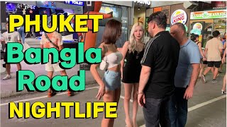 【🇹🇭 4K】Bangla Road Patong Phuket Thailand Night Life