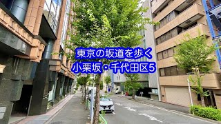 東京の坂道を歩く小栗坂 千代田区(5) Tokyo Walk Hill Road　OGURI ZAKA