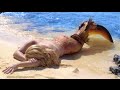 Real Life Mermaid Melissa Footage on Tropical Island
