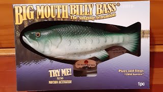 NEW FOR 2024 Big Mouth Billy Bass Singing Fish (2018 Survivor Remake)