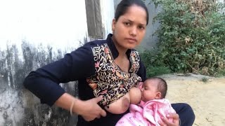 Indian mom breastfeeding💓||#breastfeeding #breastmilk