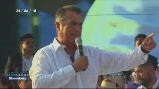 'El Bronco' cerró campaña en la Macroplaza de Monterrey