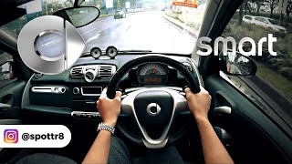 NYOBAIN MOBIL MUNGIL SUPER LANGKA! - 2010 Smart Fortwo - POV Driving INDONESIA by spottr8