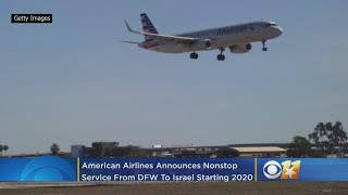 American Airlines Announces Nonstop Service From DFW To Israel Beginning In 2020