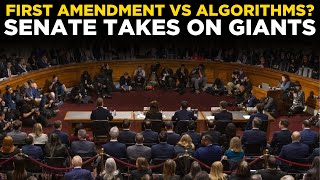 SECRET HEARING LIVE : Senators Question Big Tech CEOs on Censorship and Free Speech Issues | US NEWS