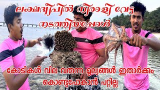 നീരാളി വേട്ട നടത്തിയപ്പോൾ / ലക്ഷദ്വീപിലെ പാമ്പിനെ കണ്ടപ്പോൾ😳When the octopus was hunted