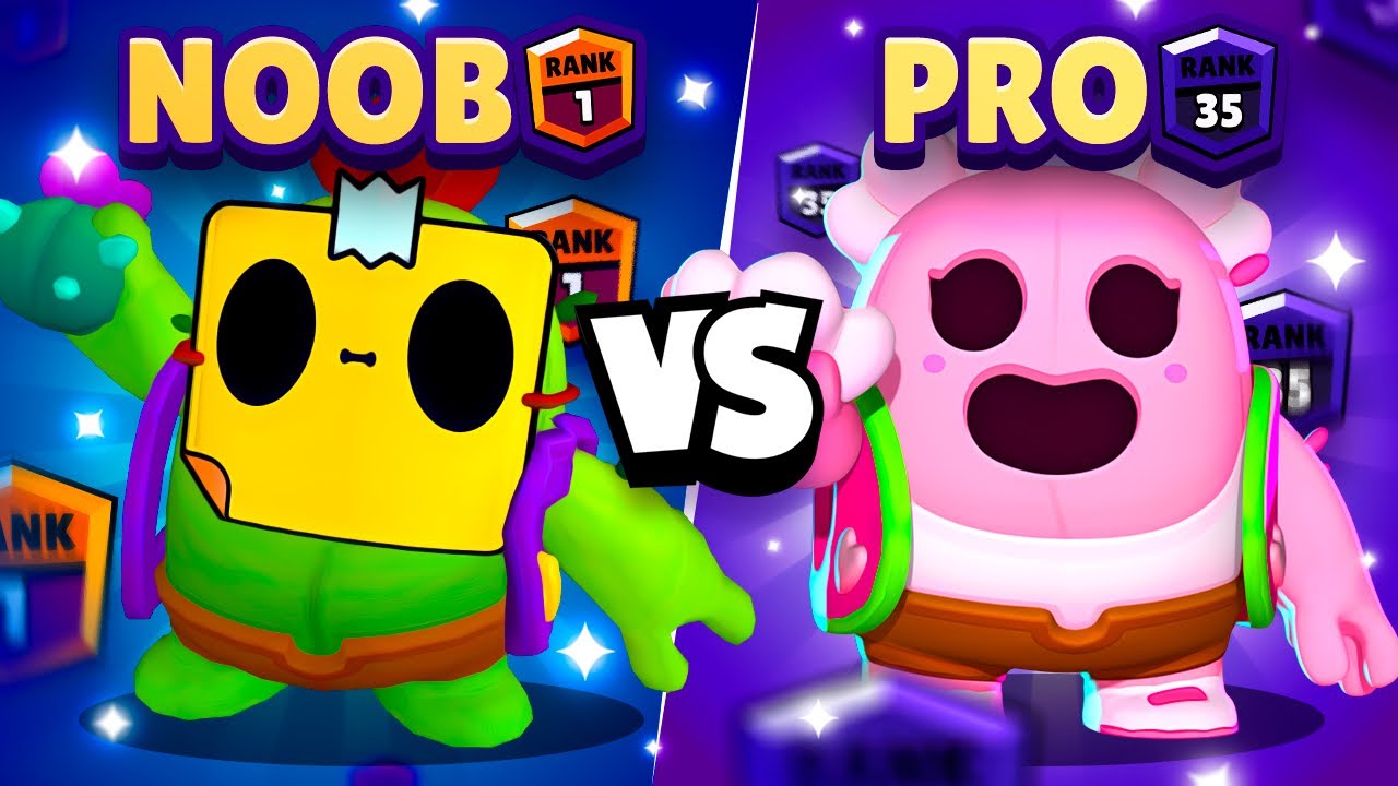 Noob VS Pro (Brawl Stars) - YouTube