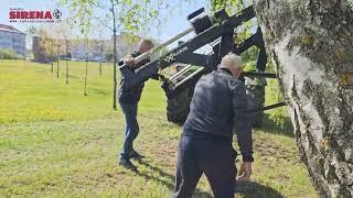 Rokiškio Rotary parke pastatyti nauji jėgos treniruokliai