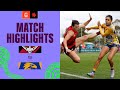 Essendon v West Coast Highlights | Round 8, 2023 | AFLW