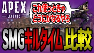 [ Season 16 ] Apex Legends SMG TTK of R-99 vs CAR vs VLOT vs Prowler vs Alternator