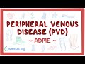 Peripheral venous disease (PVD): Nursing Process (ADPIE)