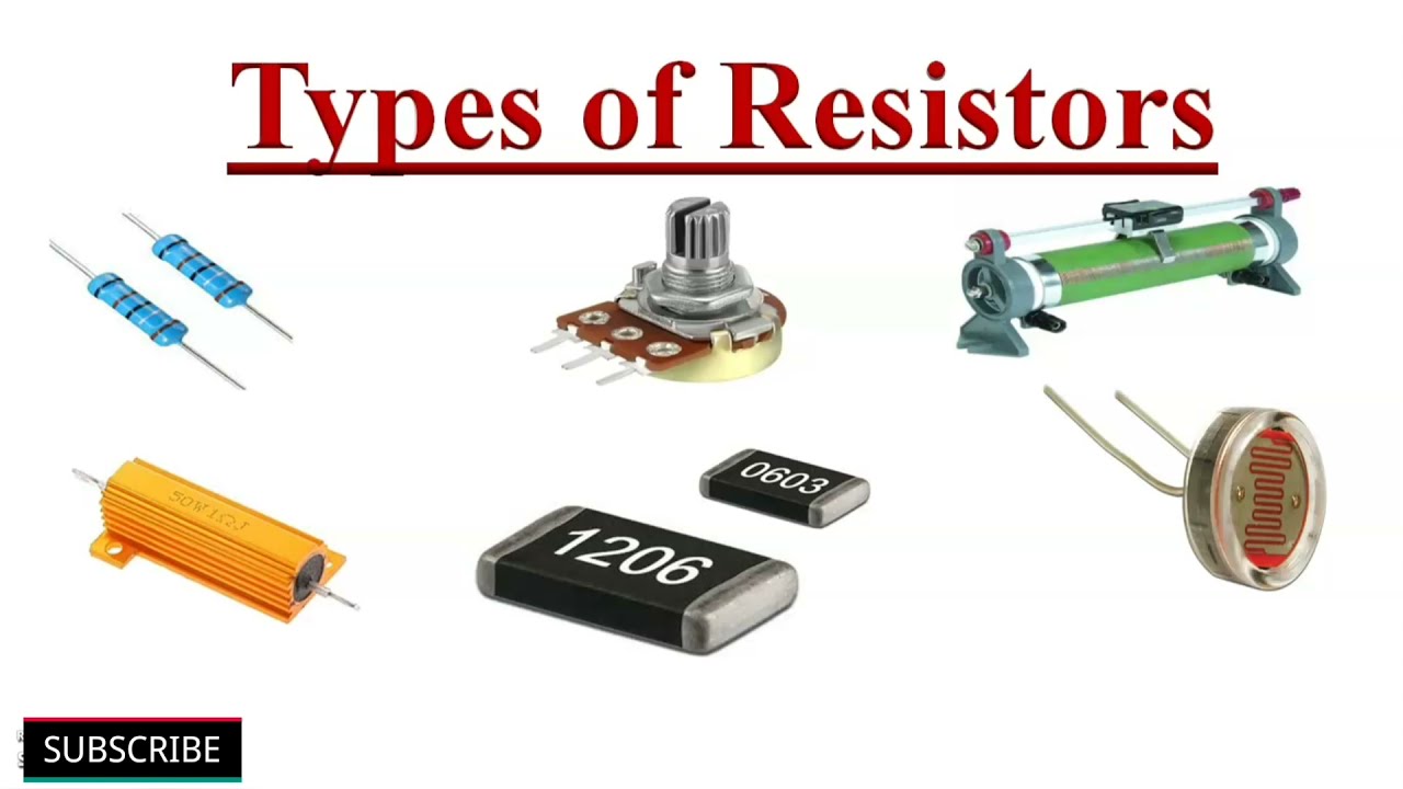 Different Types Of Resistors, Internal Structure And Applications - YouTube