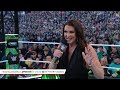 stephanie mcmahon rings in the paul “triple h” levesque era wrestlemania xl sunday highlights