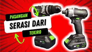 Tekiro cordless-nya ngegas tipis-tipis.... || Cordless Brushless Impact Driver Tekiro CD-ID2071