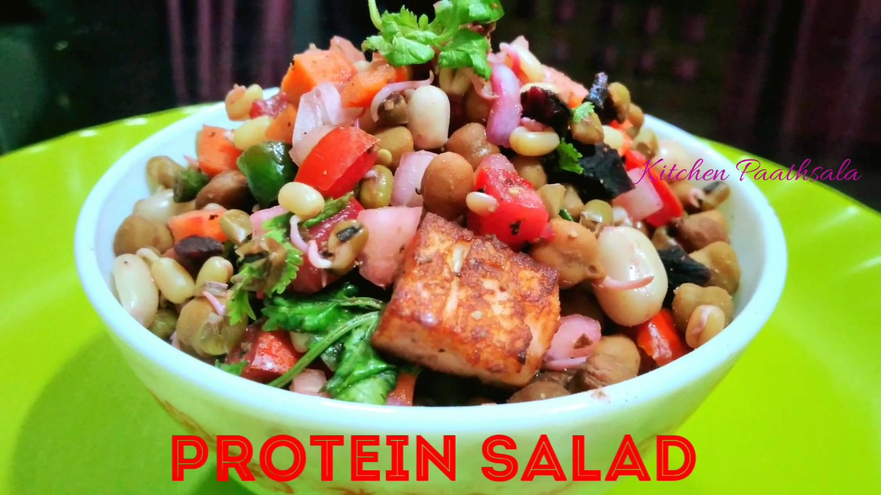 High Protein Salad/Weight Loss Recipe/Breakfast,Lunch Menu/Healthy Diet ...