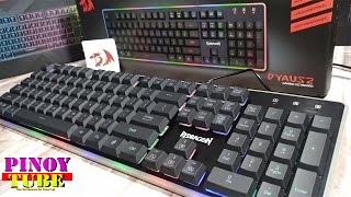 Redragon K509 Dyaus 2 RGB Gaming Keyboard Unboxing (Filipino)  - Pinoytube