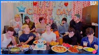 Seventeen Weverse live Party 💎It's Carats Time💎 full Sub