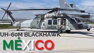 El PODEROSO HELICÓPTERO de la Armada de México, UH-60M Blackhawk, 1° de junio día de la Marina