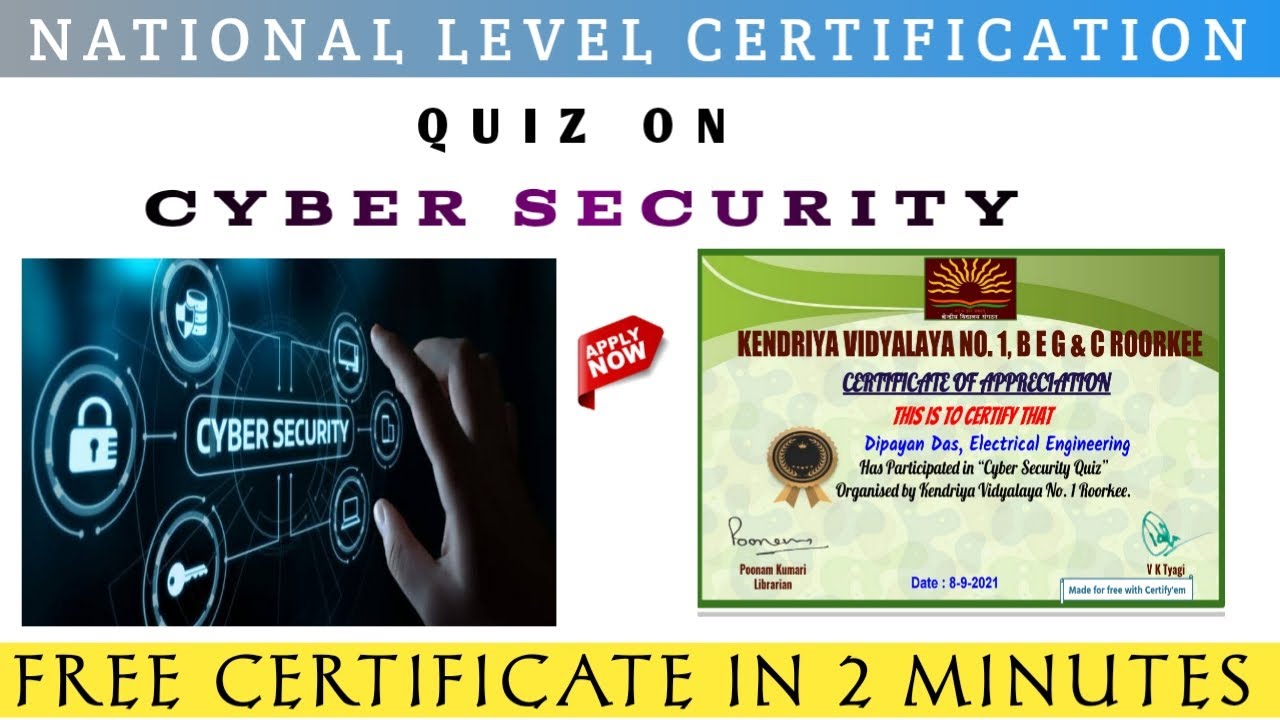 Cyber Security Quiz | Cyber Security Awareness Quiz | Cyber Security ...