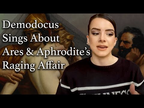 What does demodocus represent in the Odyssey?