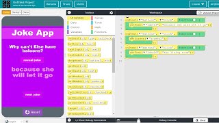 How to create an app using labels, images, buttons and sound - Episode 3 code.org AppLab