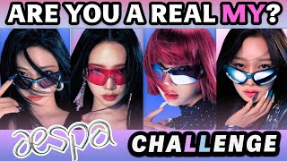 AESPA QUIZ: Are You A Real MY? 💙💜 K-POP GAME