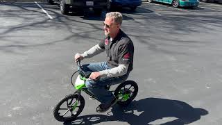 2023 Kawasaki Elektrode Electric Balance Bike