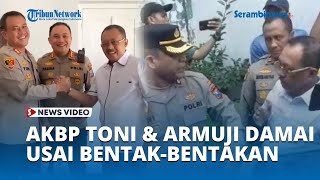 AKBP Toni dan Armuji Akhirnya Damai Usai Sempat Bentak bentakan di Lahan Sengketa