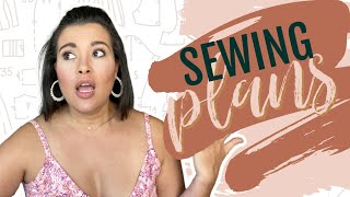 September Sewing Plans  |  What clothes I'm sewing