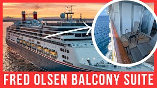 Fred Olsen Cruise Balcony Suite Tour \u0026 Review