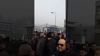 Protesti privrednika u Sarajevu ispred Vlade FBiH