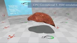 SofaAPAPI-Unity3D - Finite Element simulation performances