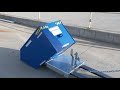 vestil self dumping hopper 90 degrees 2000 to 6000 lb. capacity