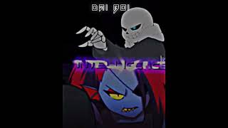 Sans Vs undyne | #1v1 #edit #meme  #trending #viral #undertale #sans #undying #shorts #fyp #capcut