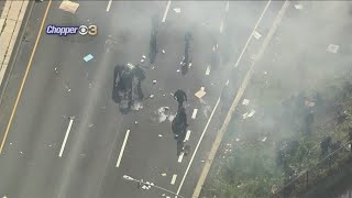 Philadelphia Police, Mayor Apologize For Use Of Tear Gas On I-676 Protesters