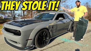 I Bought A STOLEN Hellcat CHEAP At Salvage Auction!