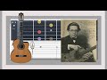 GUITAR TAB (Andrés Segovia) BWV 1002 Double from Violin Partita No 1| Tutorial / Sheet / Lesson #iMn