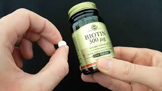 Review of Solgar Biotin 300 mcg - 100 Tablets