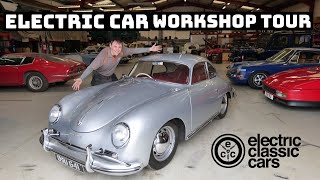 Classic car electric conversion shop tour