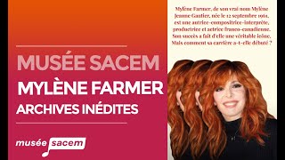 Mylène Farmer : ses premiers pas à la Sacem - archives inédites | Musée Sacem