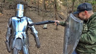 Can a Real Suit of Armor Stop a Bullet?!?!