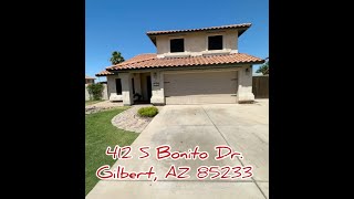 412 S Bonito Dr  Gilbert, AZ 85233