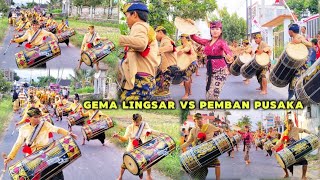 Gendang Beleq Gema Lingsar Nyelak Nyongkolan Ke Bengkaung Di Sambut Pemban Pusaka Kesik Bersama Rosa